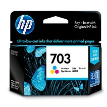 HP INKJET CARTRIDGE 703 TRICOLOUR INK